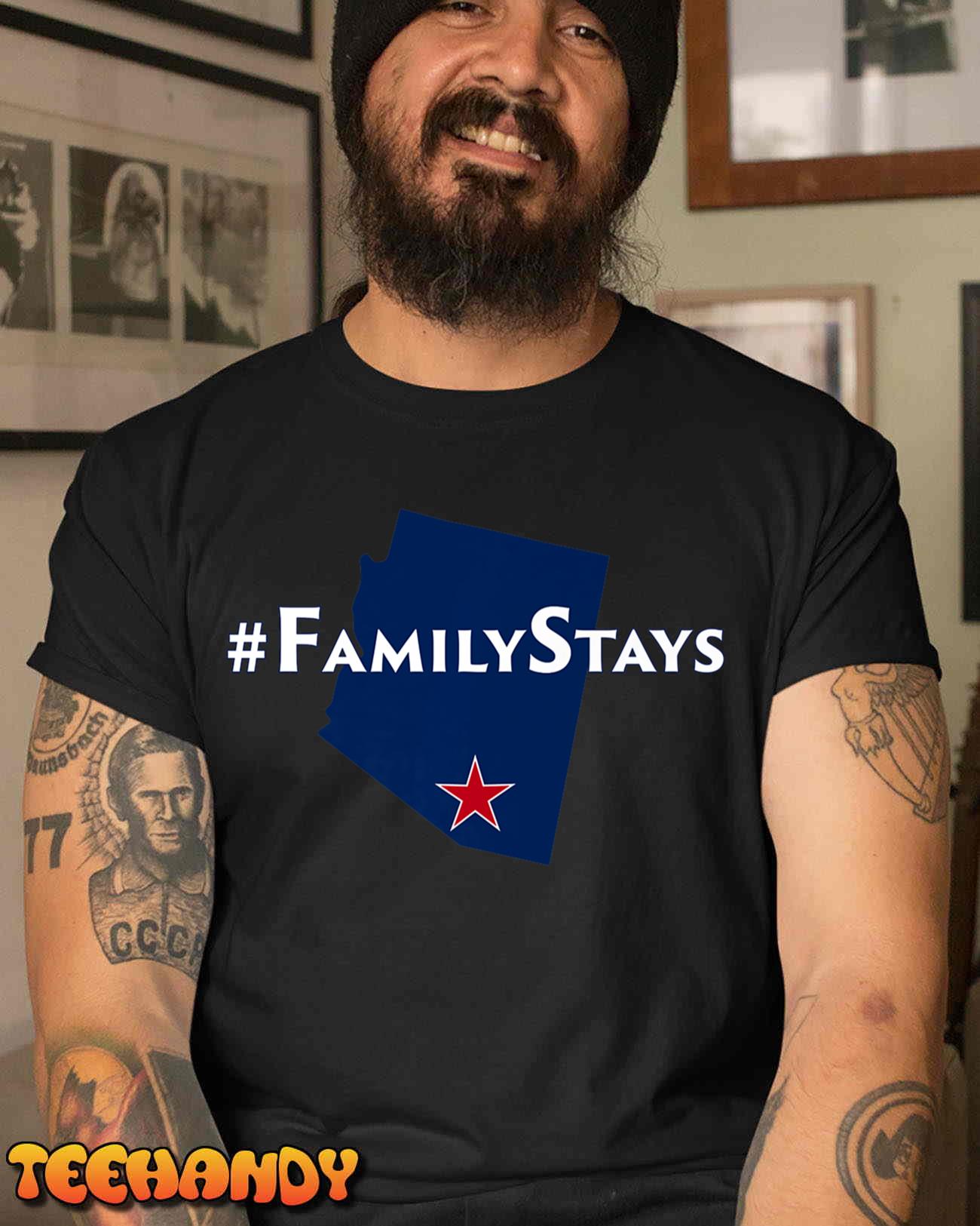 Arizona is Family - Arizona Family Stays Premium T-Shirt