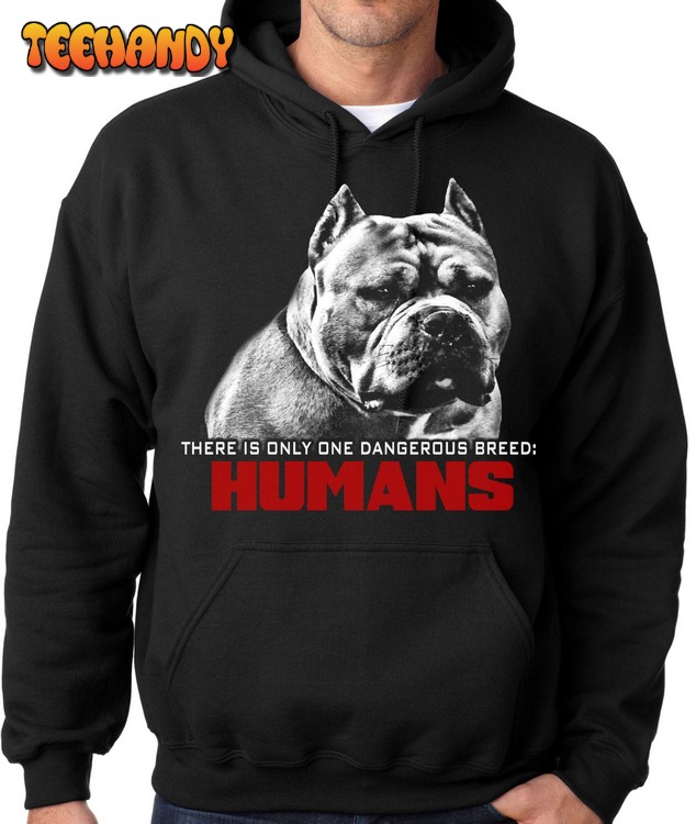 Ban Stupid Humans Not Dogs Unisex Hoodie