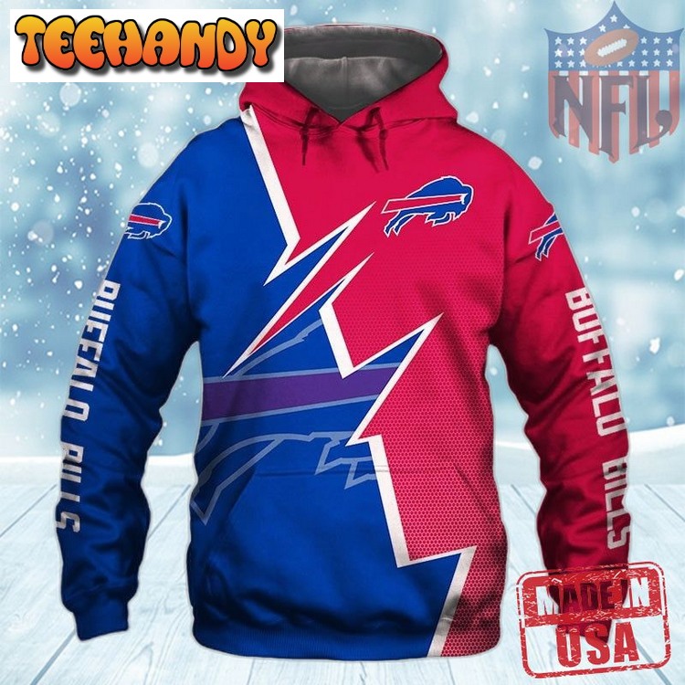 Buffalo Bills 5XL Hoodie 3D Graphic Sweatshirt Perfect Gift For Fans