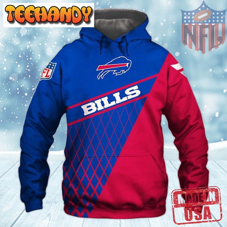 Cheap Buffalo Bills 3D Hoodie Sweatshirt Great Gift For Fans