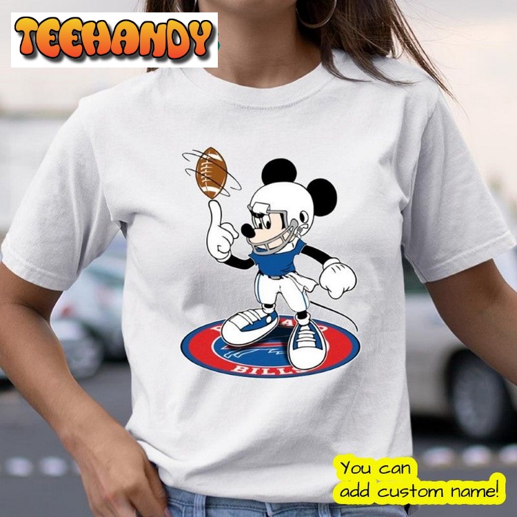 Cheerful Mickey Disney Buffalo Bills Game Today T Shirt