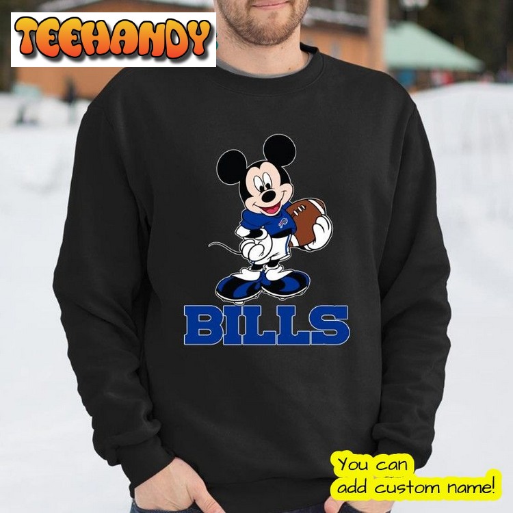 Cheerful Mickey Mouse Buffalo Bills Standings T Shirt