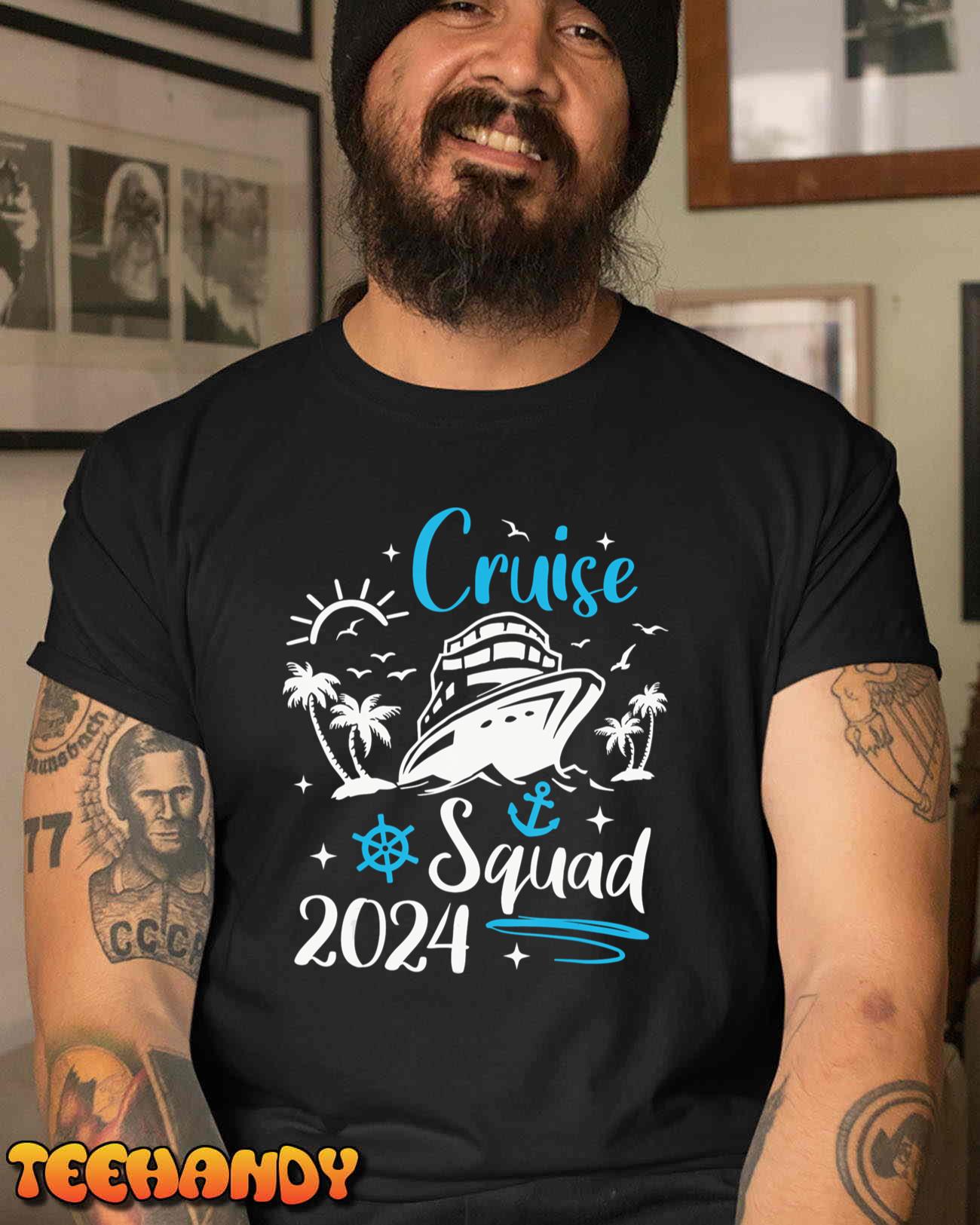 Cruise Squad 2024 Matching Family Vacation Cruise Ship 2024 T-Shirt