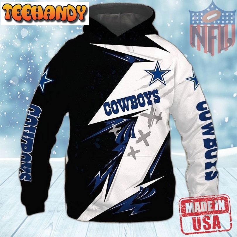 Dallas Cowboys 3D Hoodies For Men