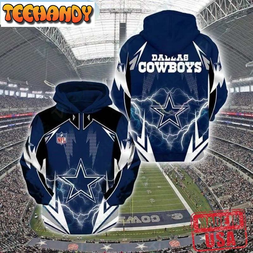 Dallas Cowboys Nfl Pullover And Zippered Hoodie