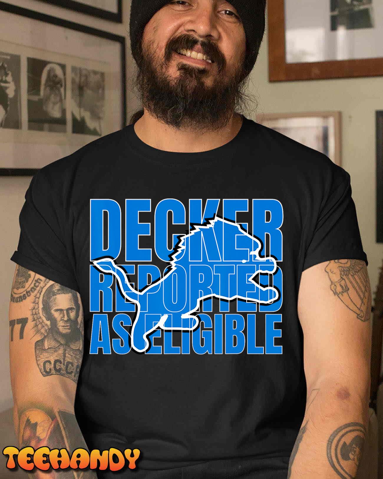 Decker Reported As Eligible T-Shirt