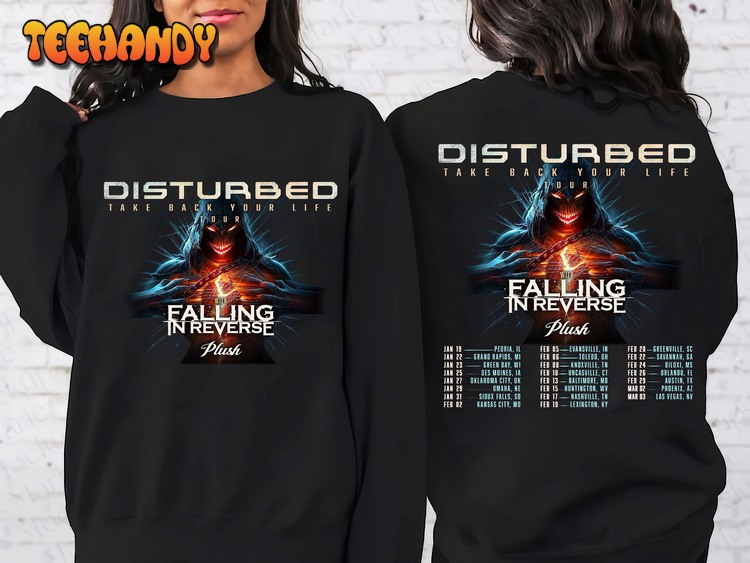 Disturbed 2024 Tour Shirt, Disturbed Band Fan Shirt