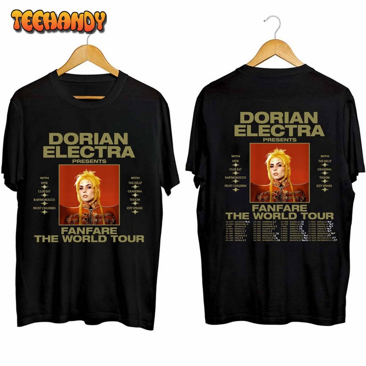 Dorian Electra Fanfare World Tour 2024 Shirt