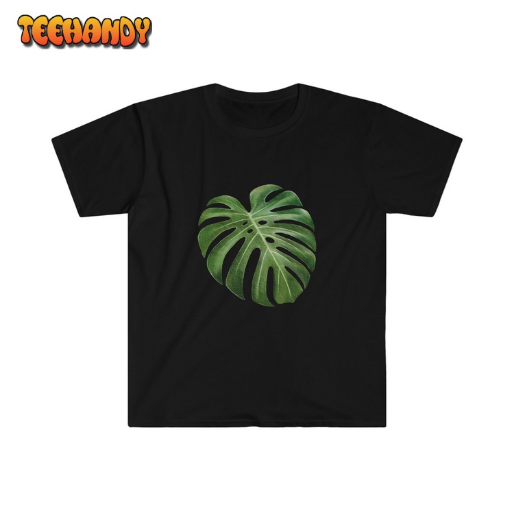 Elevate Your Style Monstera Leaf High Fashion T-Shirt