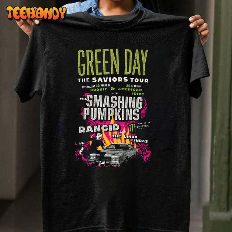 Green Day The Saviors 2024 Tour T-Shirt, Green Day The Saviors Sweatshirt