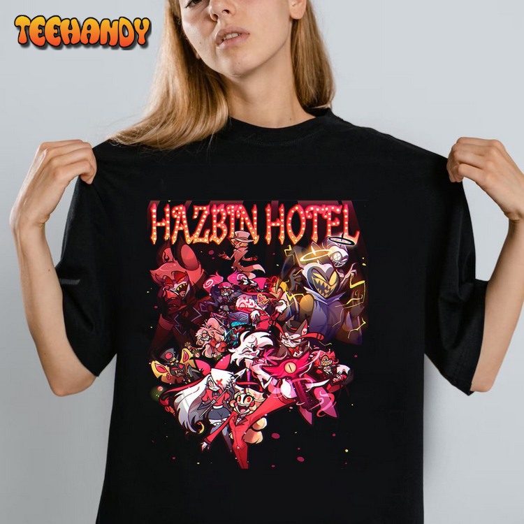 Hazbin Hotel Characters T-Shirt, Hazbin Hotel Characters Sweatshirts