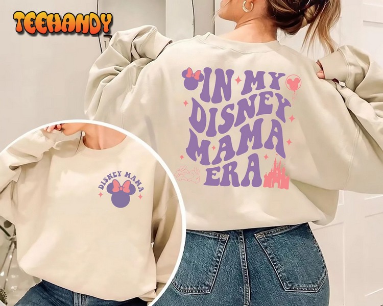 In My Disney Mom Era Sweatshirt, Minnie Mouse Mom Shirt