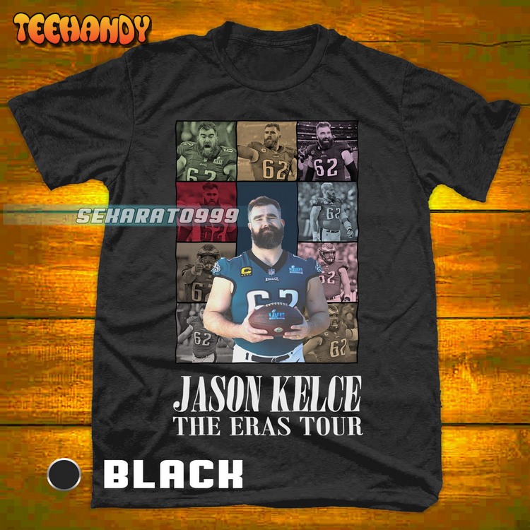 Jason Kelce The Eras T-Shirt, Gift For Women and Man Unisex T-Shirt