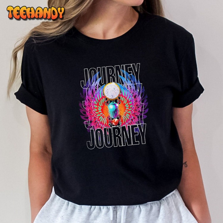 Journey Repeat Logo Shirt, Freedom 2024 Tour Unisex Sweatshirt