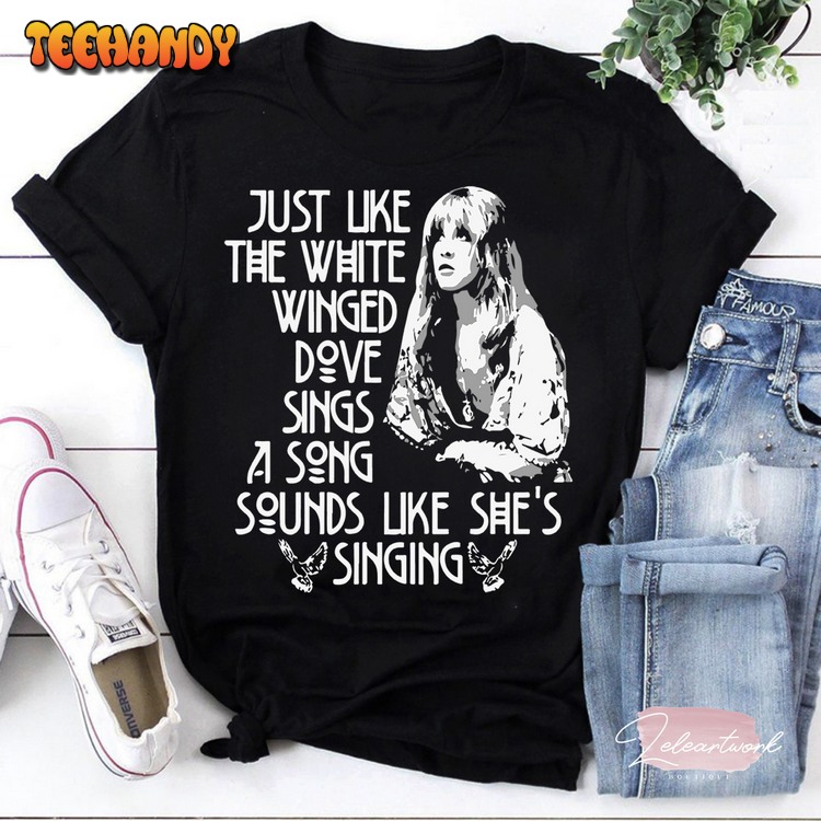 Just Like The White Winged Stevie Nicks Trending T-Shirt