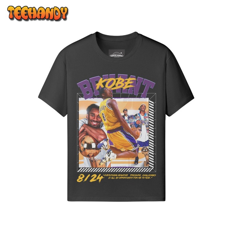 Kobe bryant los angeles lakers vintage 90s style sports graphic t-shirt
