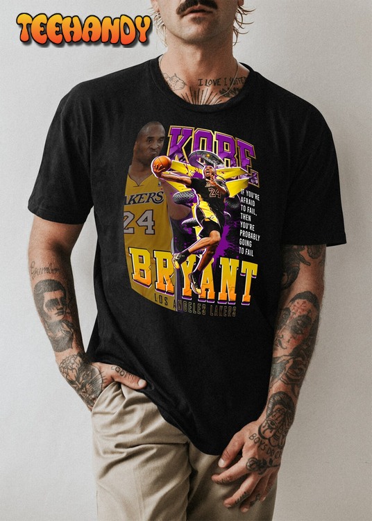 Kobe Bryant Mamba vintage t-shirt NBA Los Angeles Lakers 90’s bootleg Unisex Sweatshirt