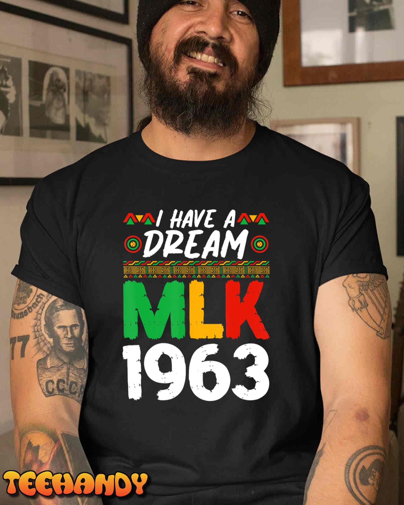 Martin Luther King Jr MLK Day Black History T-Shirt