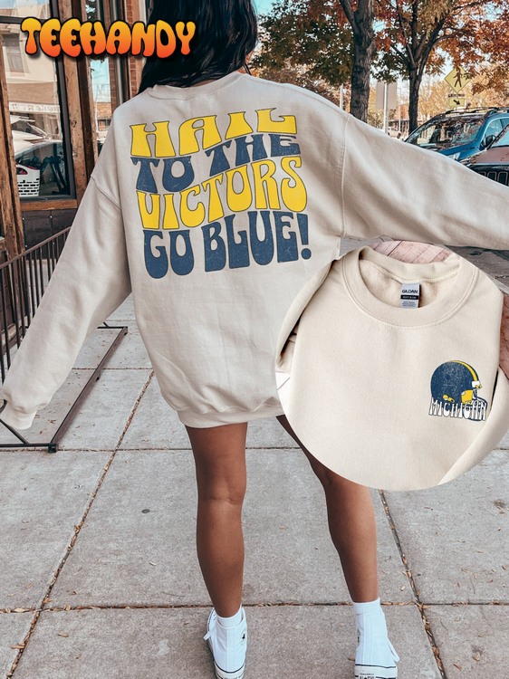 Michigan College Hoodie College Football Sweatshirt