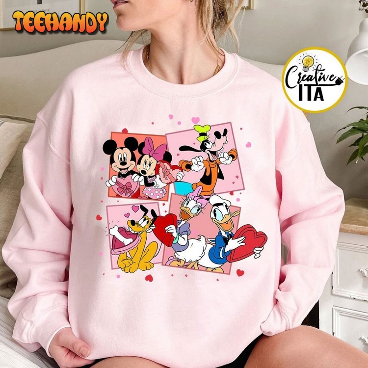 Mickey and Friends Disney Valentine Shirt