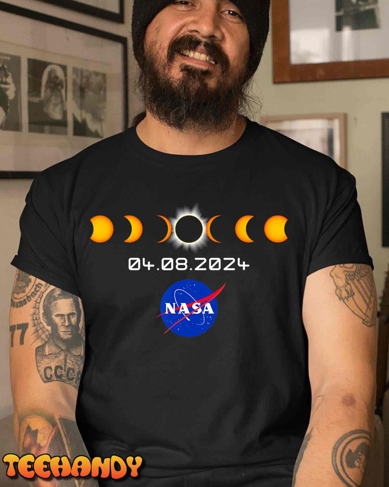 NASA Shirt Total Solar Eclipse 2024 Totality Astronomy T-Shirt