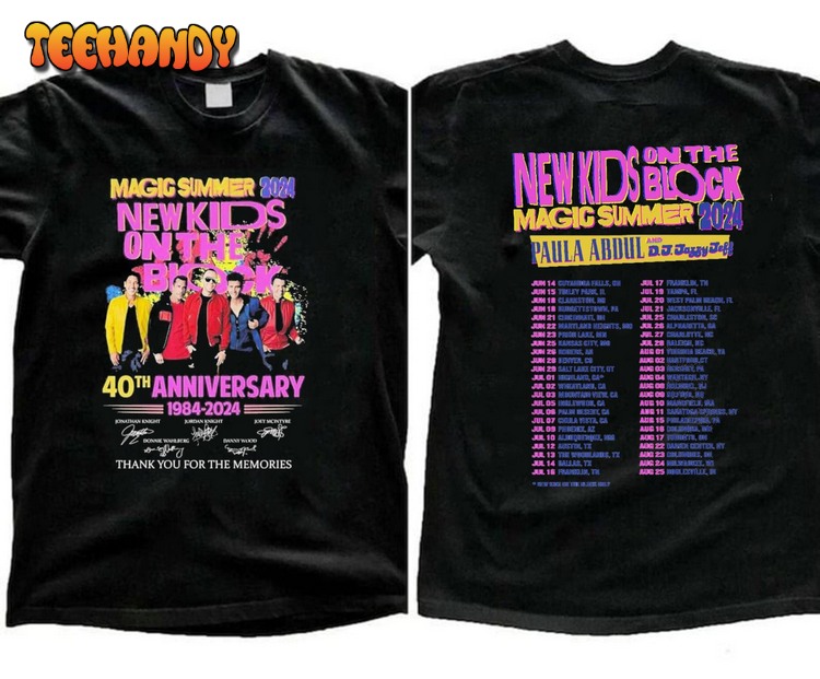 New Kids on the Block The Magic Summer Tour 2024 Unisex Sweatshirt