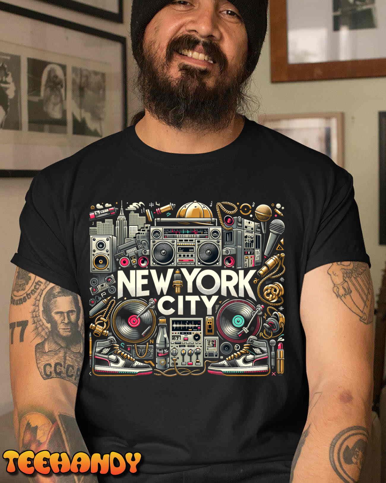 New York City Hip Hop Men Women Graphic T-Shirt