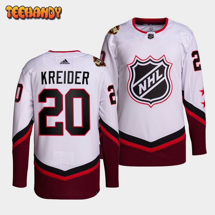 New York Rangers Chris Kreider 2022 NHL All-Star Eastern Red Jersey