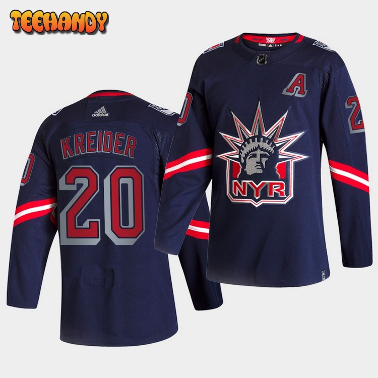 New York Rangers Chris Kreider Reverse Navy Special Edition Jersey