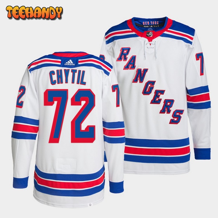 New York Rangers Filip Chytil Away White Jersey