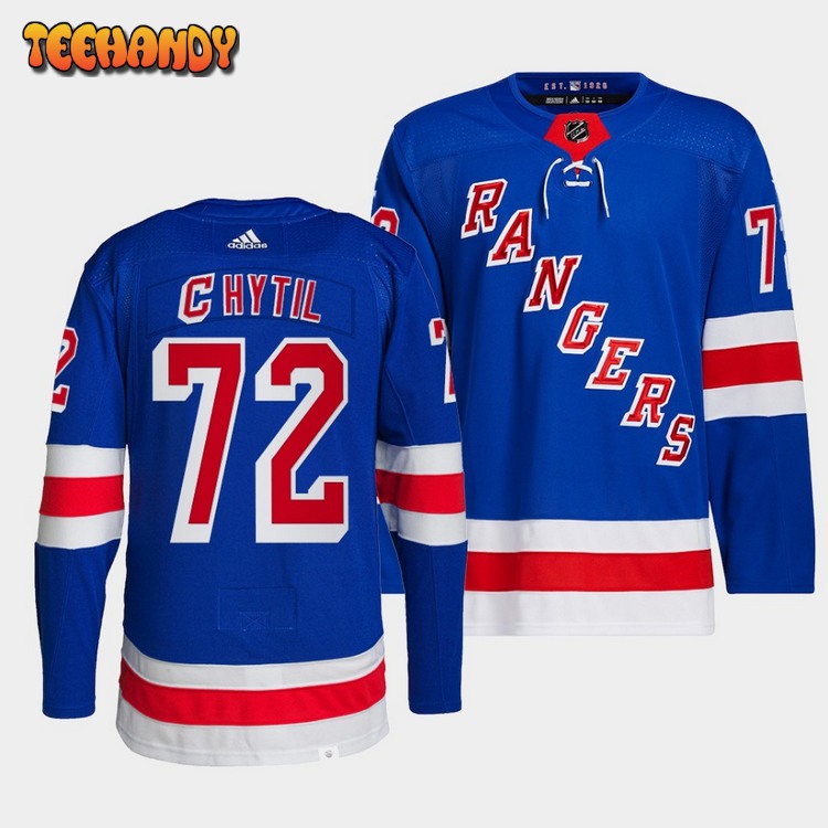 New York Rangers Filip Chytil Home Blue Jersey