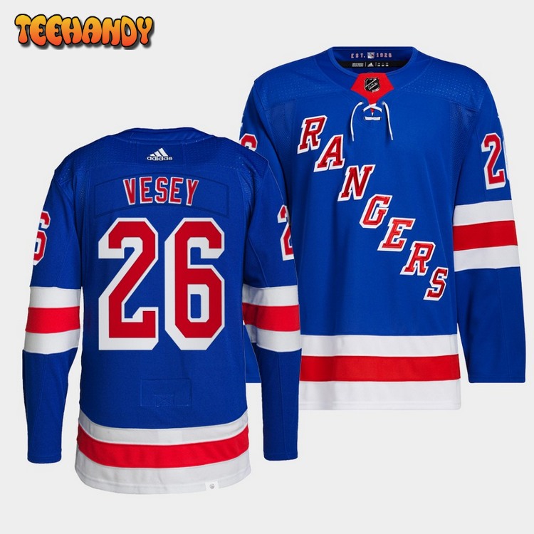 New York Rangers Jimmy Vesey Home Royal Jersey