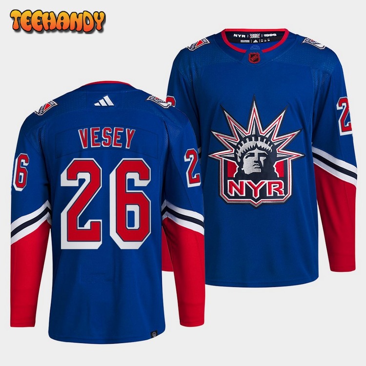 New York Rangers Jimmy Vesey Reverse Blue Jersey