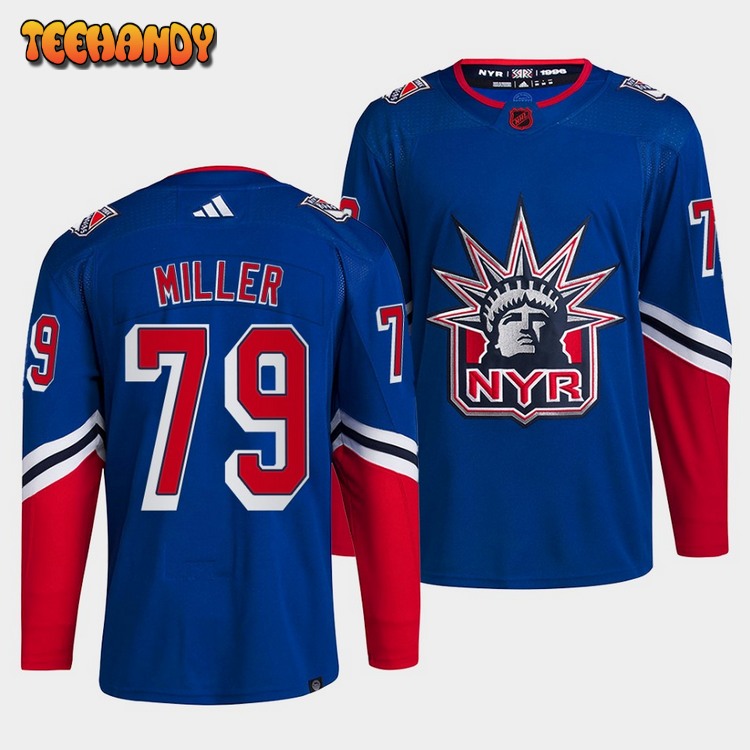 New York Rangers K’Andre Miller Reverse Blue Jersey