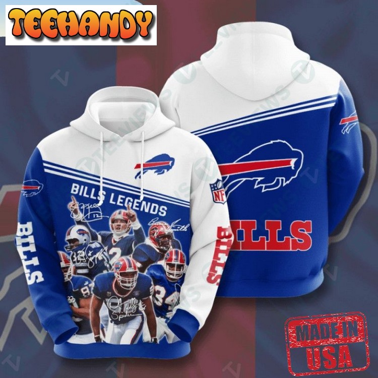 Nfl Buffalo Bills Sports Zip Up Hoodie