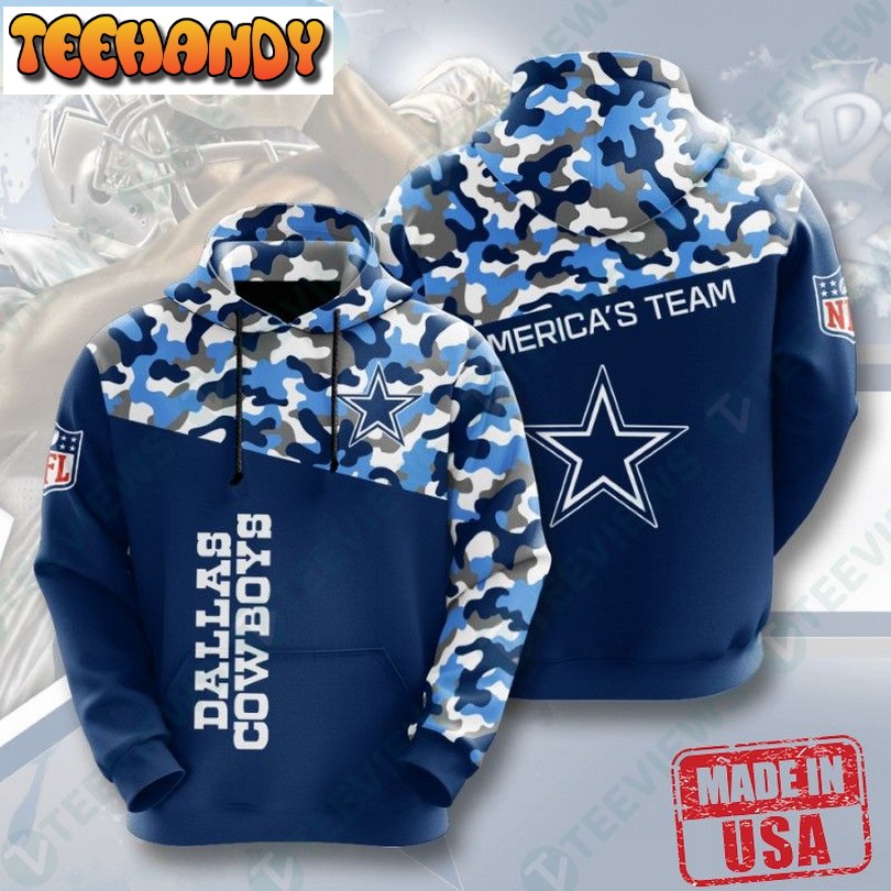 Nfl Dallas Cowboys 3D Graphic Hoodies Print