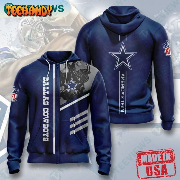 Nfl Dallas Cowboys Mens 3D Hoodies Print