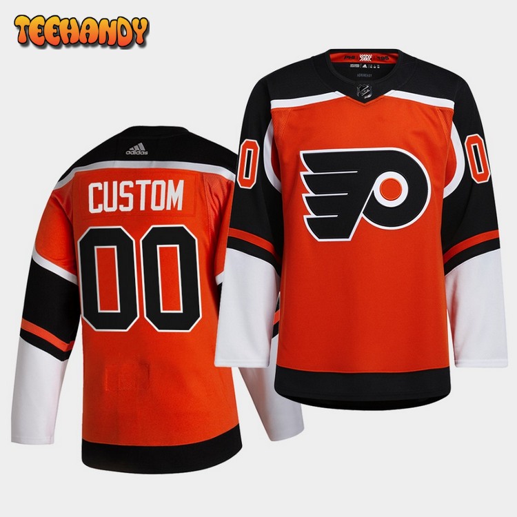 Philadelphia Flyers Custom Reverse Fourth Orange Jersey