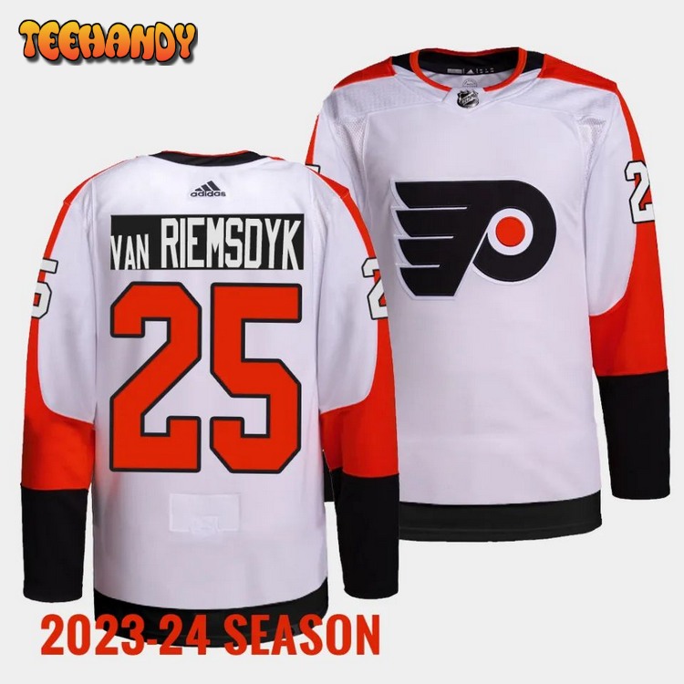 Philadelphia Flyers James van Riemsdyk 2023 2024 Away White Jersey