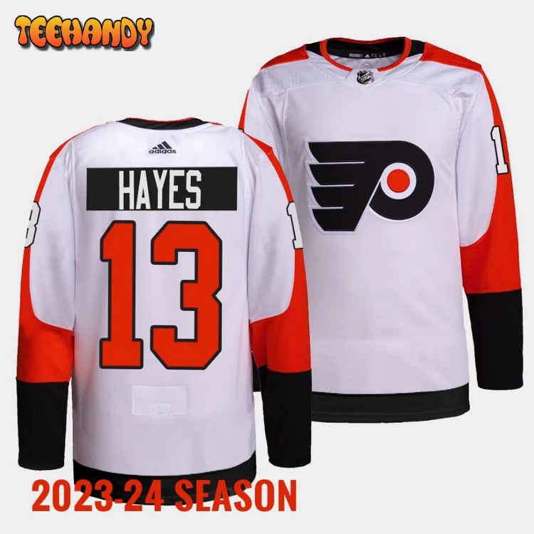 Philadelphia Flyers Kevin Hayes 2023 2024 Away White Jersey