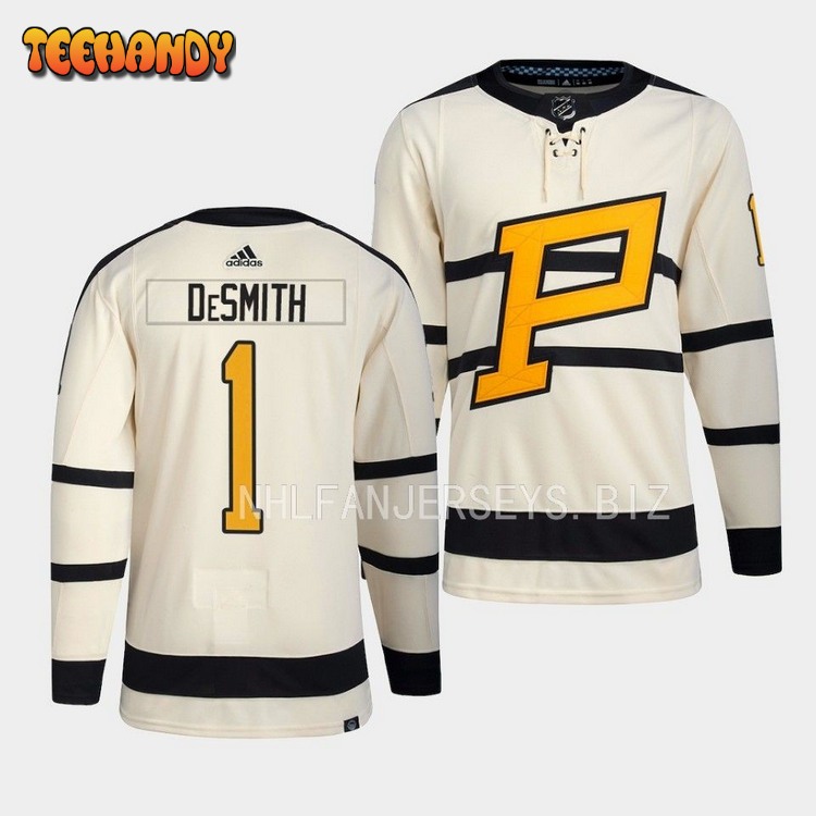 Pittsburgh Penguins Casey DeSmith 2023 Winter Classic Cream Jersey