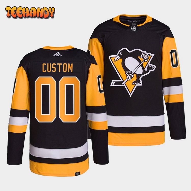 Pittsburgh Penguins Custom Opening Night Black Jersey
