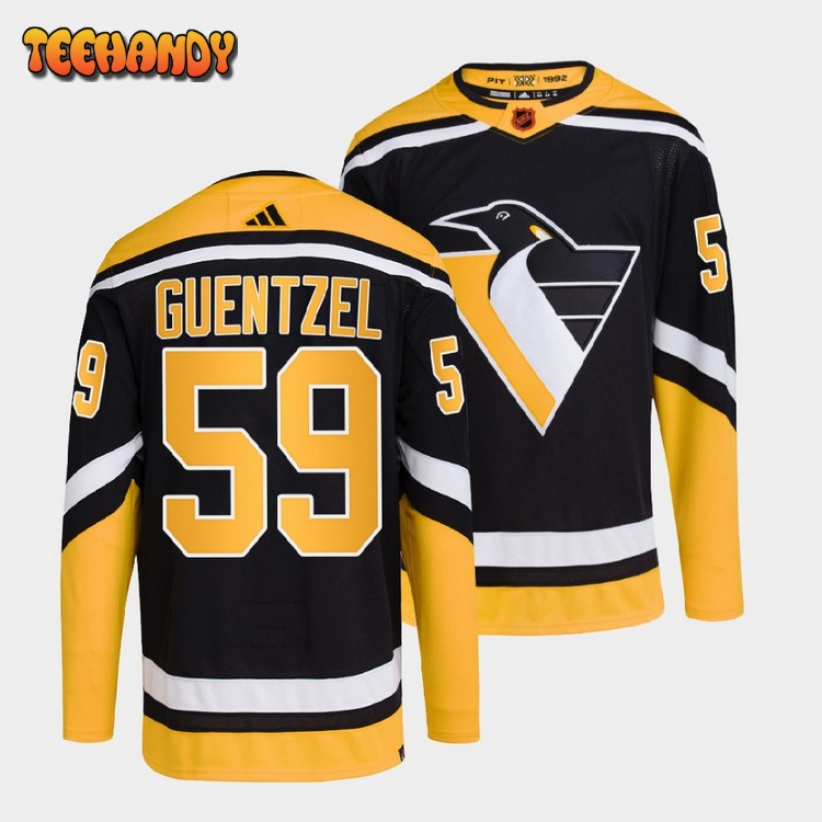 Pittsburgh Penguins Jake Guentzel Reverse Black Jersey