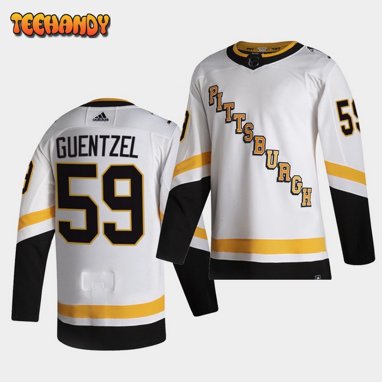 Pittsburgh Penguins Jake Guentzel Reverse Fourth White Jersey