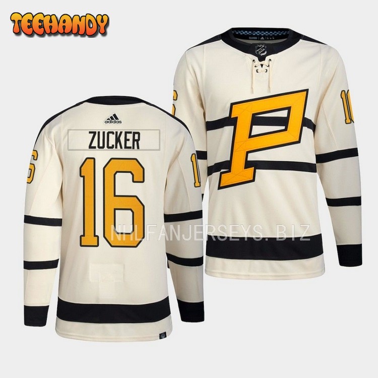 Pittsburgh Penguins Jason Zucker 2023 Winter Classic Cream Jersey