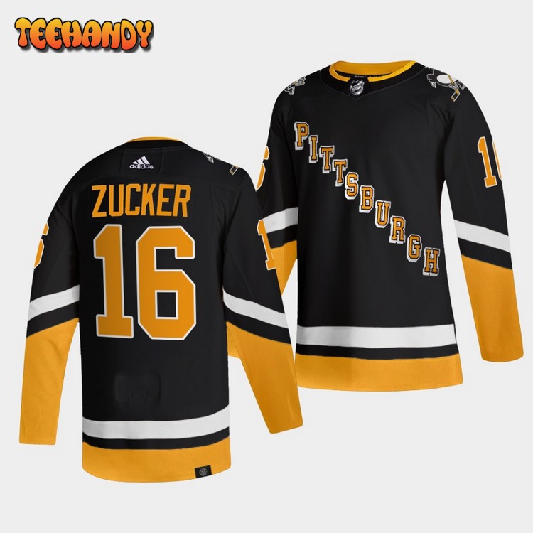 Pittsburgh Penguins Jason Zucker Alternate Black Jersey