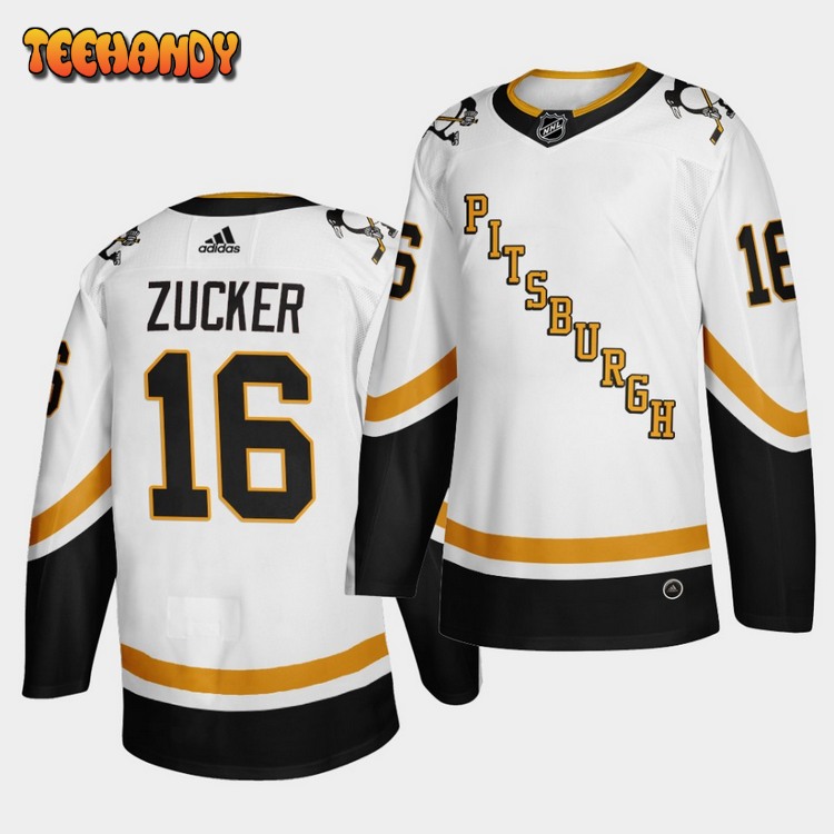 Pittsburgh Penguins Jason Zucker Reverse Fourth White Jersey