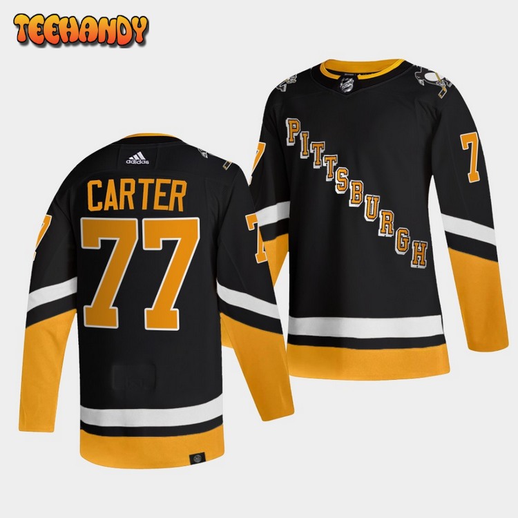 Pittsburgh Penguins Jeff Carter Alternate Black Jersey