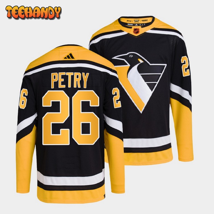 Pittsburgh Penguins Jeff Petry Reverse Black Jersey