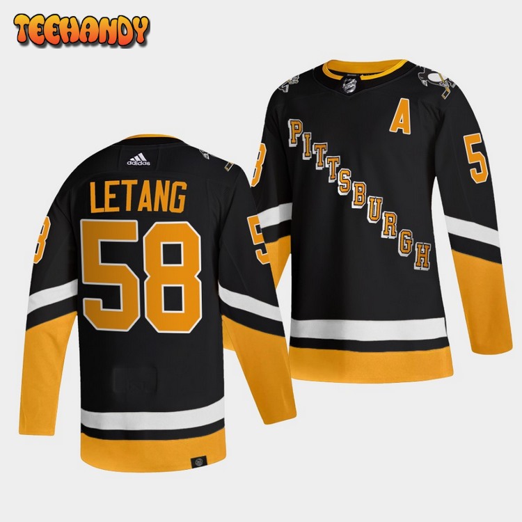 Pittsburgh Penguins Kris Letang Alternate Black Jersey